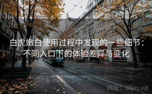 白虎嫩白使用过程中发现的一些细节：不同入口下的体验差异与变化