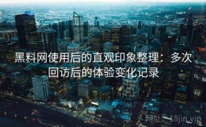 黑料网使用后的直观印象整理：多次回访后的体验变化记录