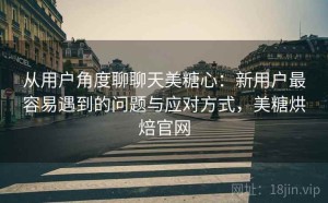 从用户角度聊聊天美糖心：新用户最容易遇到的问题与应对方式，美糖烘焙官网