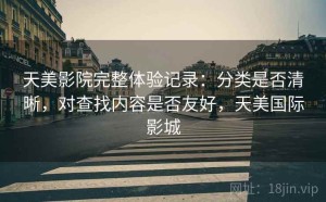 天美影院完整体验记录：分类是否清晰，对查找内容是否友好，天美国际影城
