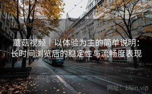 蘑菇视频｜以体验为主的简单说明：长时间浏览后的稳定性与流畅度表现