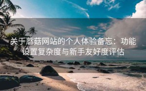 关于蘑菇网站的个人体验备忘：功能设置复杂度与新手友好度评估