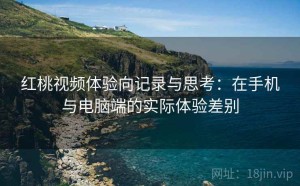 红桃视频体验向记录与思考：在手机与电脑端的实际体验差别