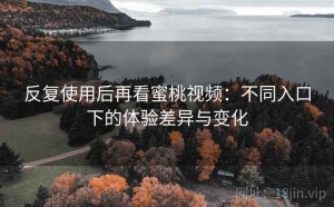 反复使用后再看蜜桃视频：不同入口下的体验差异与变化