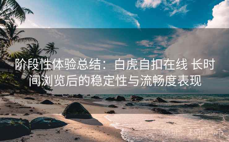 阶段性体验总结：白虎自扣在线 长时间浏览后的稳定性与流畅度表现