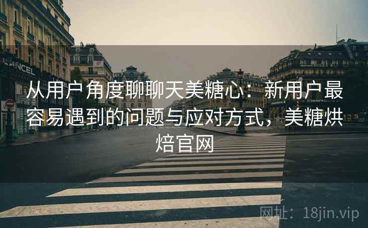 从用户角度聊聊天美糖心：新用户最容易遇到的问题与应对方式，美糖烘焙官网