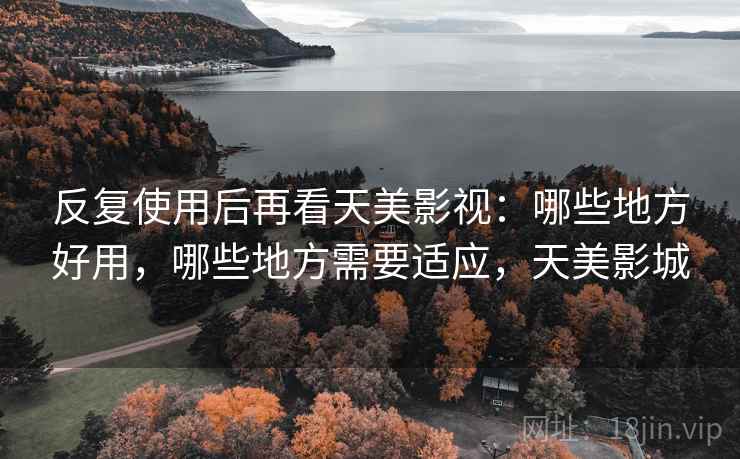 反复使用后再看天美影视：哪些地方好用，哪些地方需要适应，天美影城