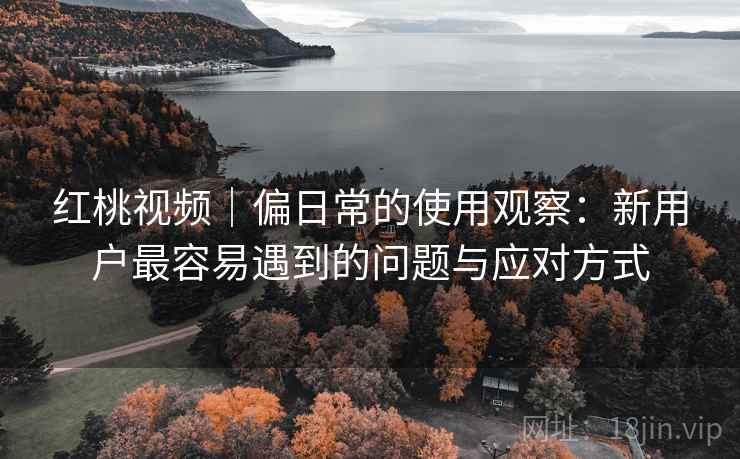 红桃视频｜偏日常的使用观察：新用户最容易遇到的问题与应对方式